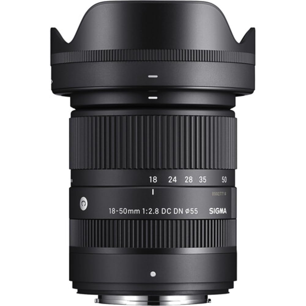 Sigma DC DN Lens for Canon RF Standard Mirrorless Contemporary 18-50mm F2.8 Mount, APS-C Cameras,