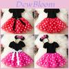 Halloween Cos Mickey Europäisches und Amerikanisches Polka Dot Kleid für Mädchen Perfekt für Tanzaufführungen
