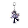 Anime Magical Girl Xiaoyuan Acrylic Keychain Cartoon Figure Madoka Kaname Akemi Homura Car Key Bag Pendant Accessaries Fans Gift