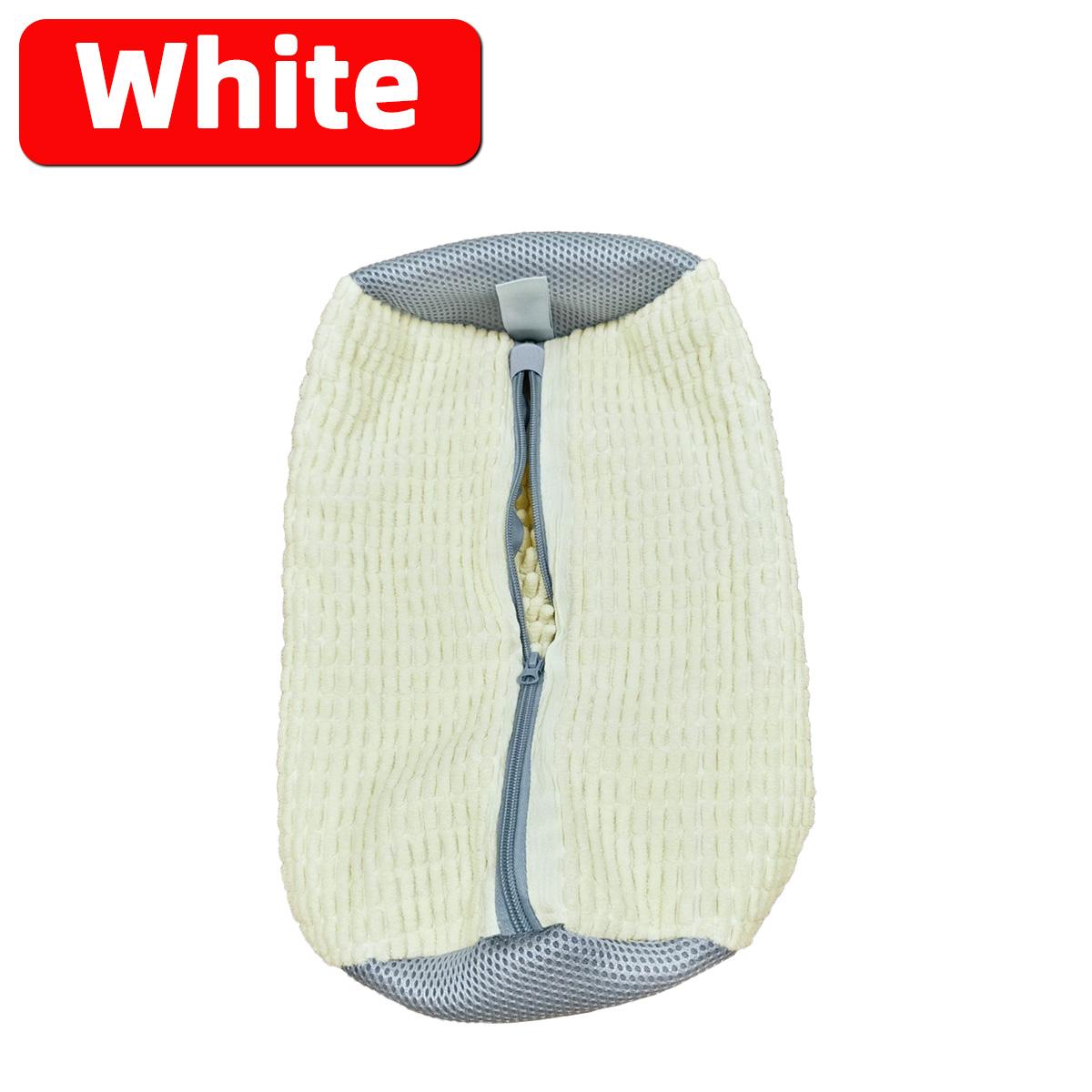 

1PC Shoe Bag Shoe Washing Machine Bag Reusable Dust Belt Zipper Fiber Cleaning Suitable For Sports Shoes Tennis Shoes Cleaning білий