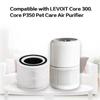 2 PCS Plastic Air Cleaners Filter Part Air Purifier Filter Plastic Air Cleaners HEPA Filter Accessories for Core 300RAC