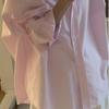 2026 Korean INS Style Women's Loose Striped Long Sleeve Shirt for Early Spring/Autumn