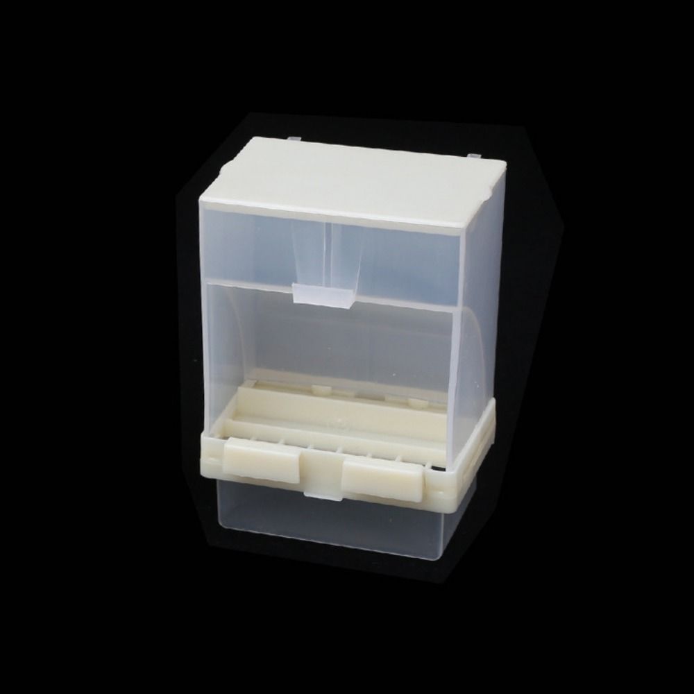 Splash Proof Automatic Bird Feeder Plastic Parrot Cage Hanging Feeder  For Tiger Skin Peony Parrots