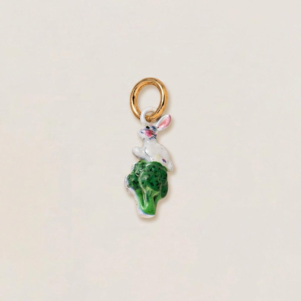 Europe's Hot-Selling Cute Pendant DIY Necklace: Little Fox, Rocking Horse, Mushroom, Swan, Rabbit, Rooster