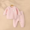 Baby Cotton Underwear Set High Waist Belly Protection Warm Winter Infant Split Pajamas