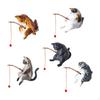 Car Decorations Interior Dashboard Decor Cat Figurines for Computer