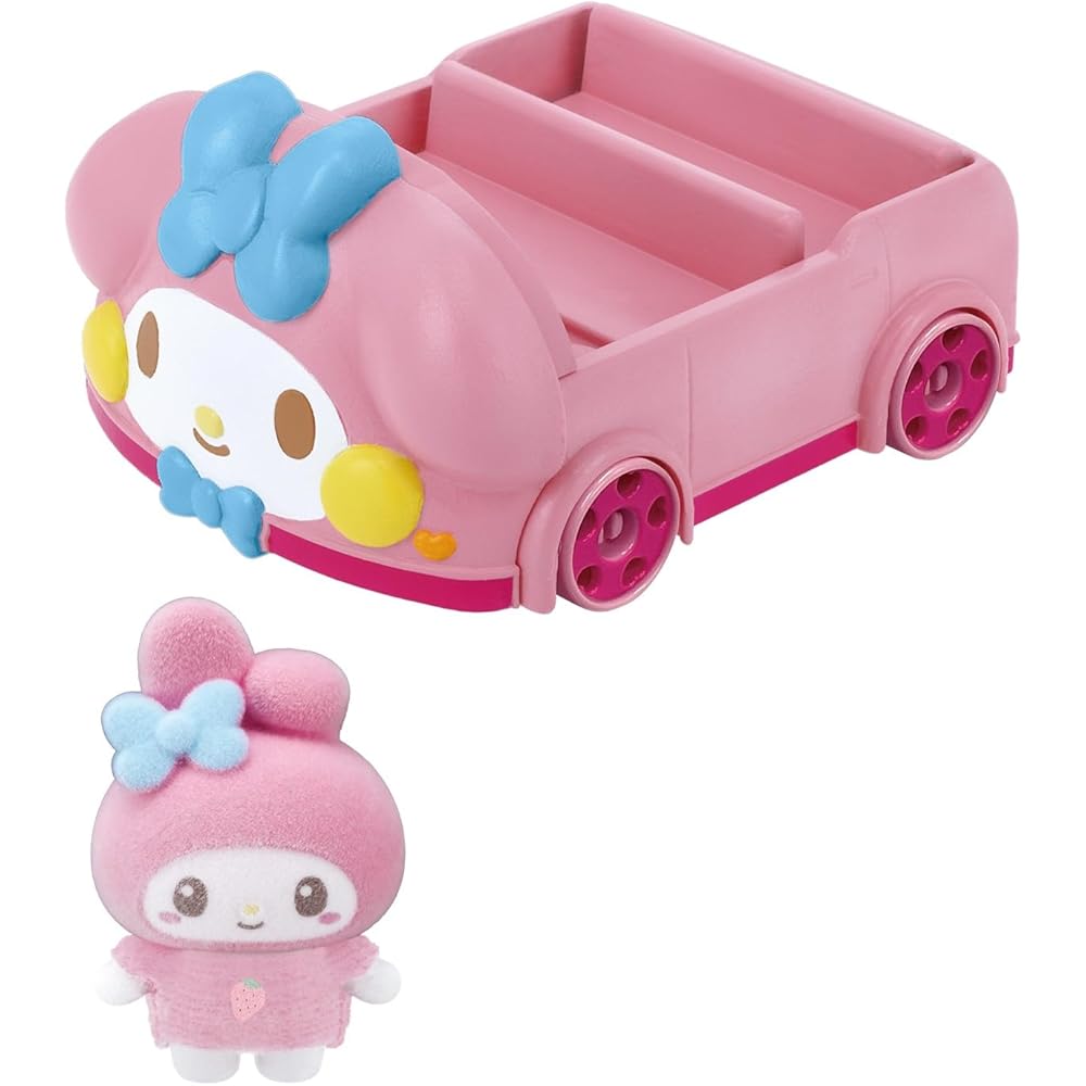 BANDAI Puchitomo My Melody Car Sanrio Characters Age 3 and Up Toy Vehicle