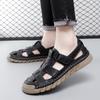 Fashion Men's Summer Roman Sandals Comfortable Work Shoes Platform Hollow Breathable Platform Outdoor Walking Shoes Hot Selling 38-46