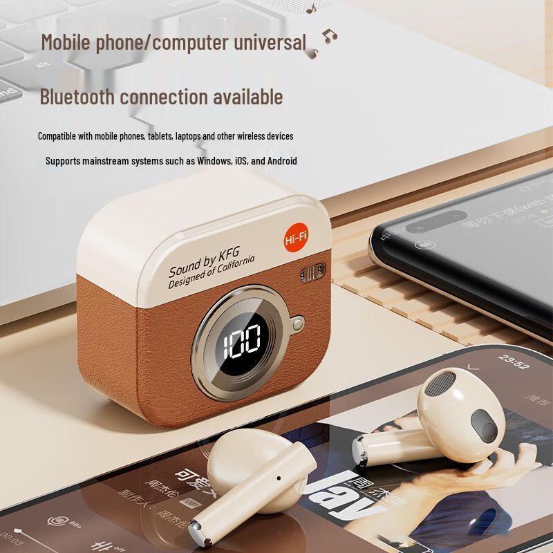 Q86 True Wireless Retro Bluetooth Earbuds