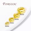 4mm 5mm 6mm 8mm Spacer Bead For Bracelets 18K Gold Plated Separator For Beads, DIY Jewelry Making Accessories