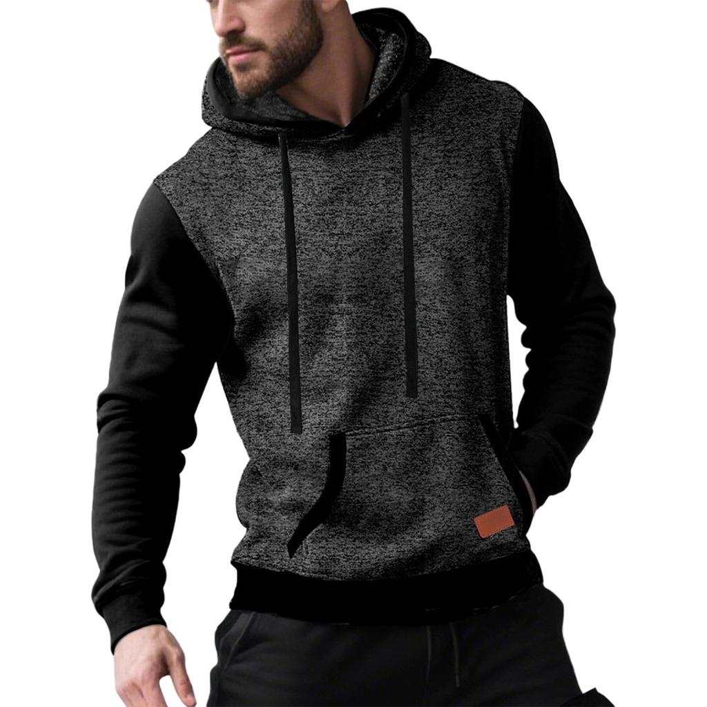 Sportträningsdräkt med luva Unisex löparkläder Långärmad tröja Luvtröja sweatshirt