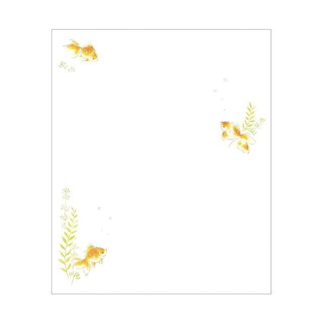 Kamiiso SAIEN Auspicious Animal Playing 175mm x Pack of 3059 Papers, Goldfish, 145mm, 20, No.