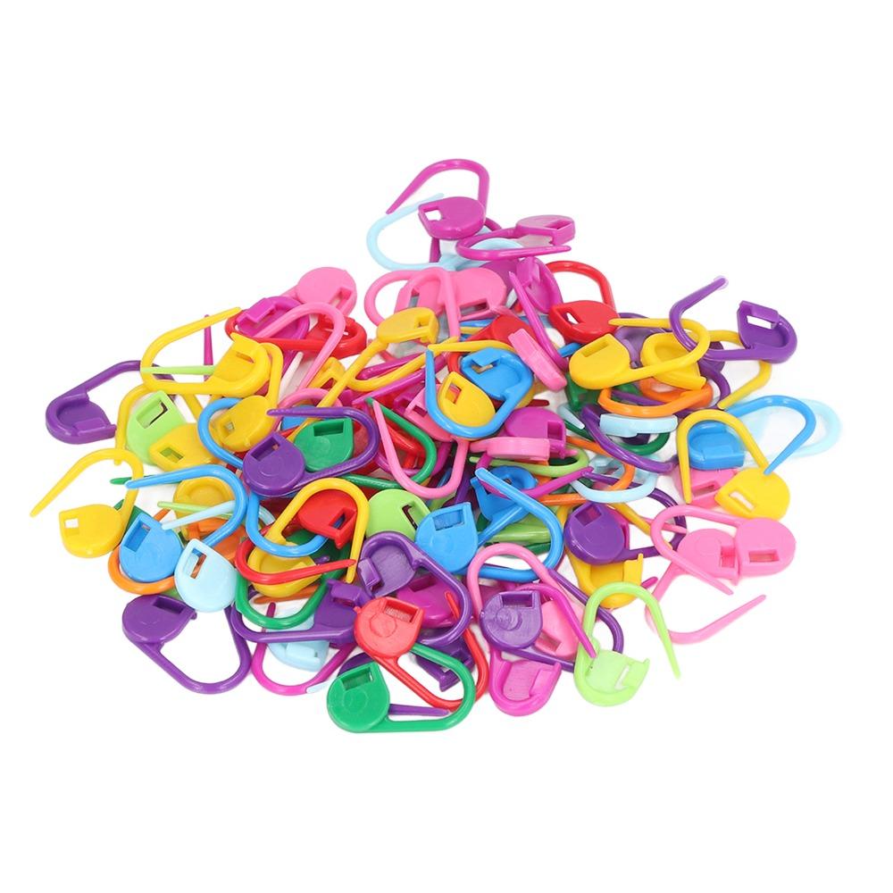 120 Pcs Plastic Crochet Markers 105*72*18mm Needle Clips Convenient Stitch Markers  Yarn Crafts
