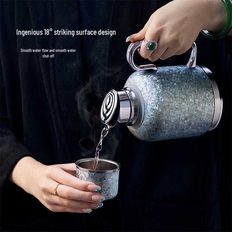 SAMADOYO Pure Titanium Insulated Tea Pot
