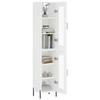 VidaXL Highboard White 34.5x34x180 Cm Engineered Wood 3199433