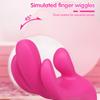 Juguete Sexual Recargable Vibrador Dedo Ondulante para Mujeres Punto G Vagina Vibradores Masturbación Femenina Clítoris Estimulador de Clítoris para Mujeres Adultos Impermeable