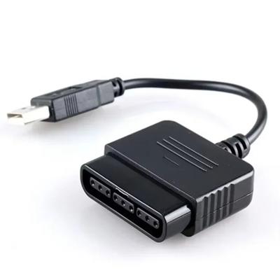 Neuer Kunststoff-USB-Adapter Schwarz Spielmaschine Kabel Controller-Konverterkabel PC-Gaming
