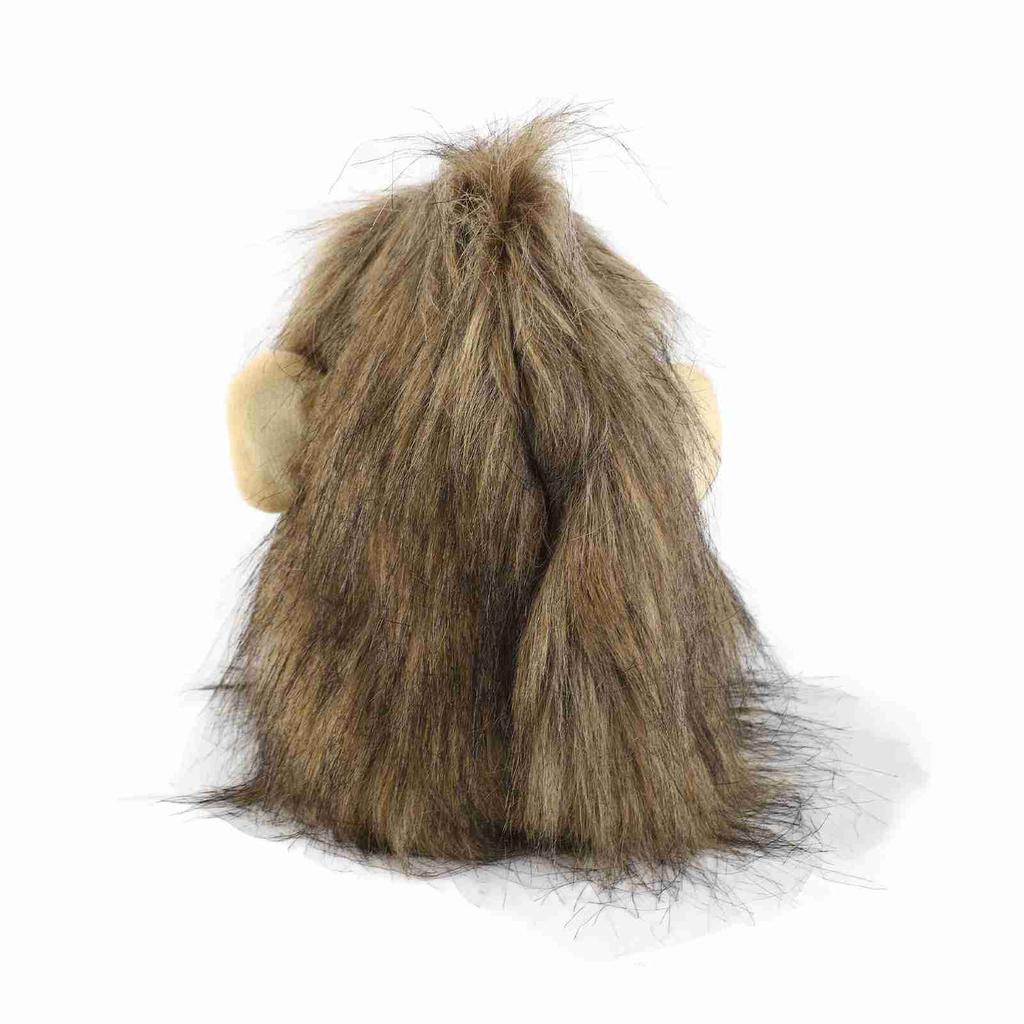 Mane Wig for Cat Strap On Cute Hair Cat Clothes Funny Pet Headwear Furry Costumes for Cats Small Dogs