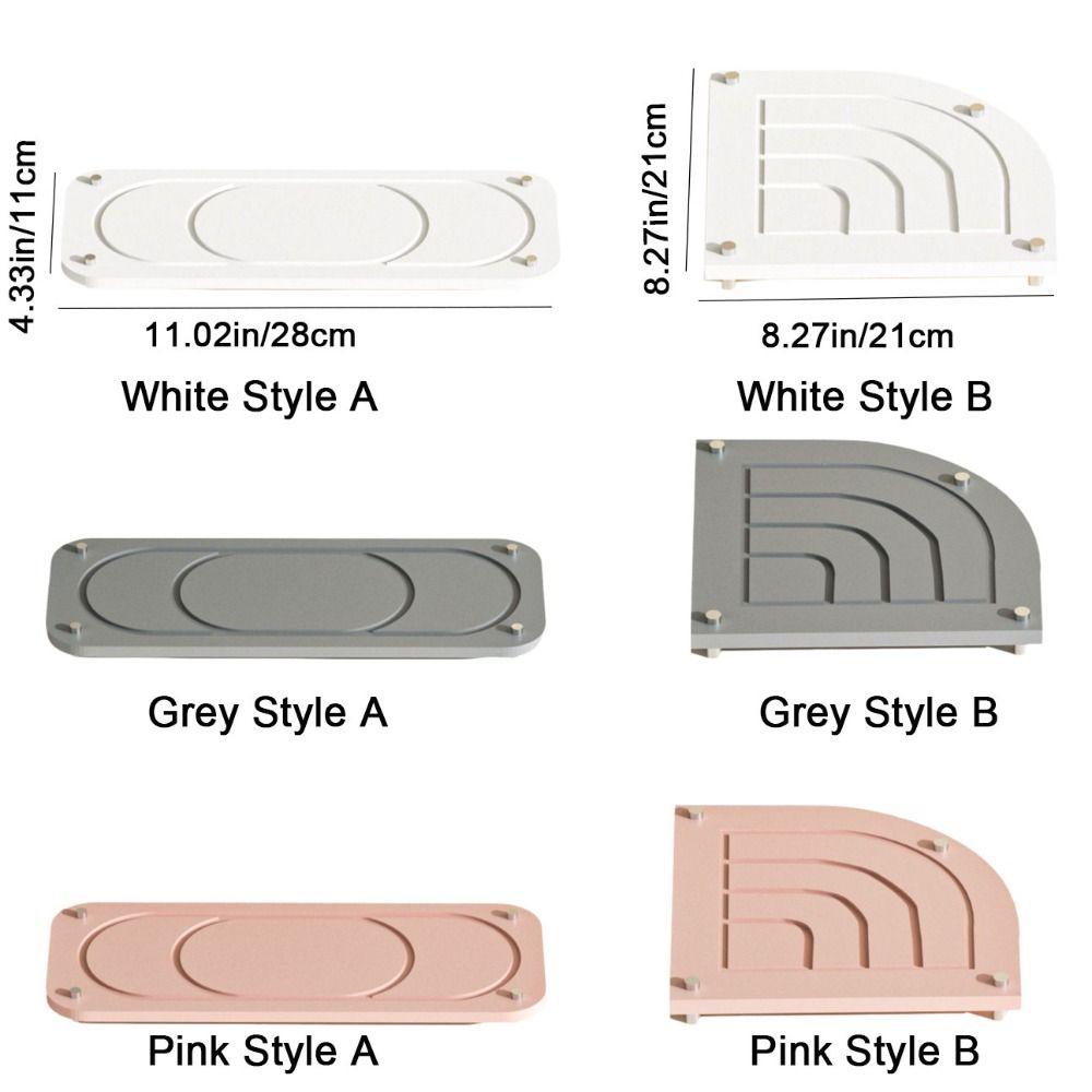 Non-Slip Diatom Mud Coasters Water Absorbent Sponge Holder Sturdy Toothbrush Holder  Bathroom