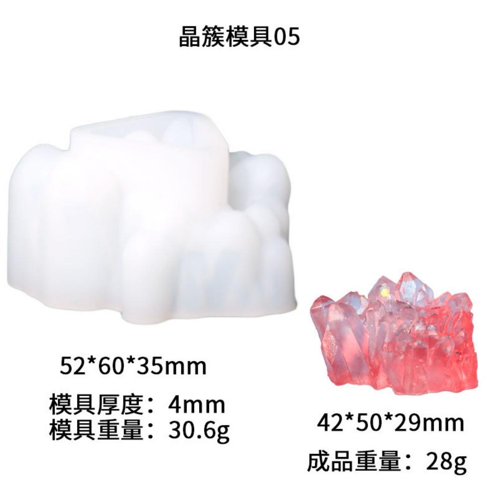 DIY Resin Cluster Iceberg Epoxy Resin Mold Table Decoration Silicone Resin Mold For Resin Casting DIY Crafts Home Decoration