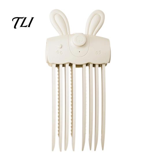 Strumento Wireless per Acconciature, 1/2 Pezzi Clip Riscaldata per Volume, Pettine Sollevacapelli Radici Senza Fili con 2 Impostazioni di Calore Volumizzanti Ricaricabili USB-C, Clip USB per Capelli Fini
