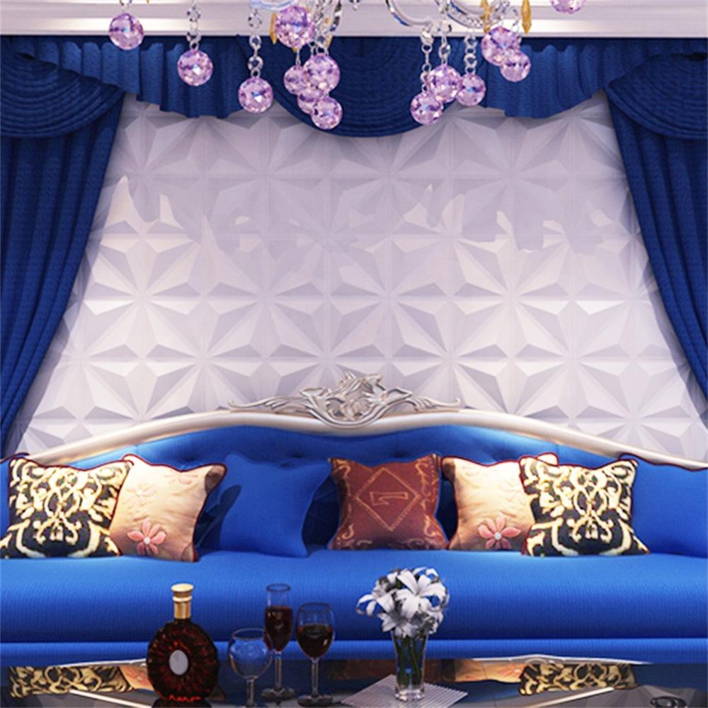 Embossed PVC 3D Decorative Wall Panel for Background Walls