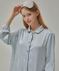 Tuelbeusseom Eggshell Mini Robe Dress - Gray