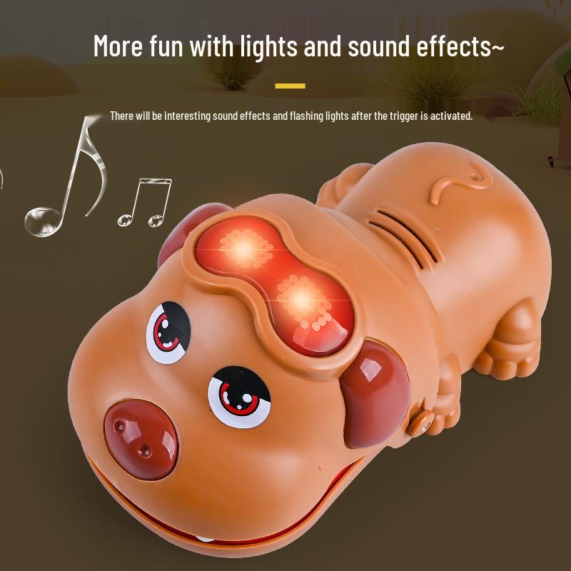 Crocodile and Dog Luminous Decompression Puzzle Gag Toy for Kids