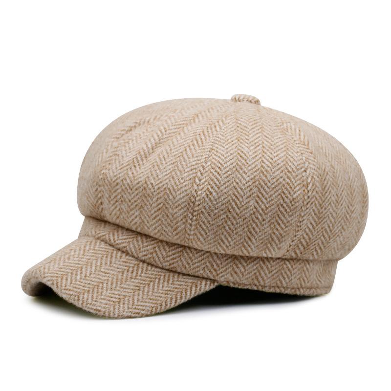 Buy Hat Male British Herringbone 
