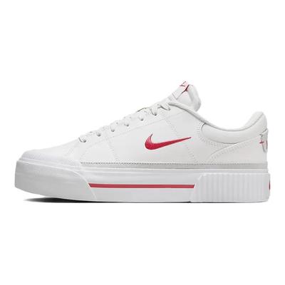 Court Legacy Lift White Aster Pink Women Sneakers Summit-White Light-Silver FV5526-102