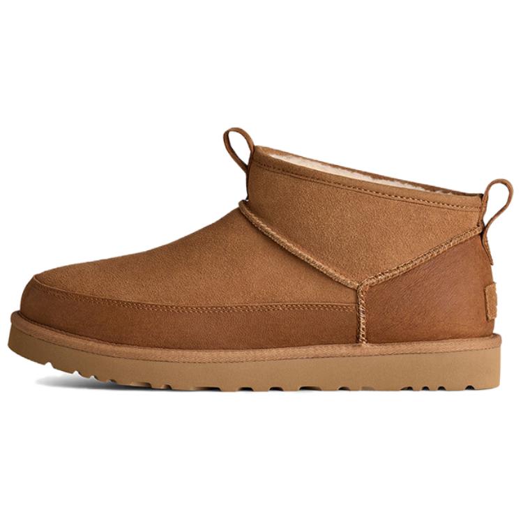 UGG Classic Ultra Mini Men Boots Chestnut 1174581-CHE