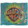 Warner Bros Silky Coloured Bugs Bunny Supersoft Blanket