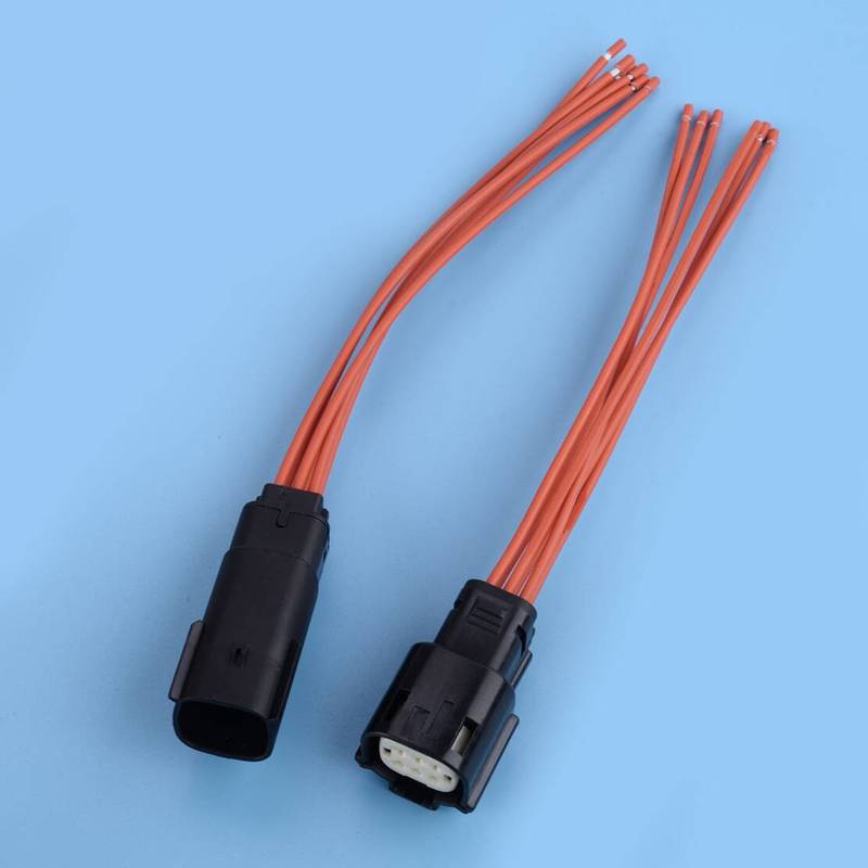 33482-0601 33472-0601 Headlamp Connector Pigtail Headlight Socket Wiring Harness Plug Kit fit for Chevrolet Colorado 2015-