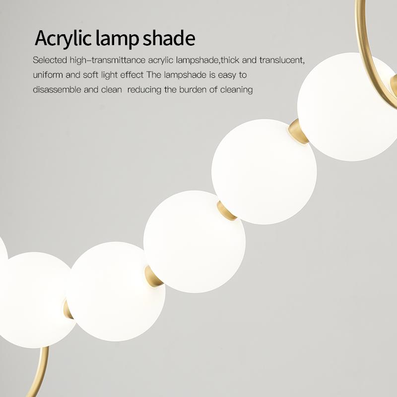 Minimalist Dining Room Chandelier Living Room Light Modern Brass Full Copper Designer Bar Bar Apartment Fashion Light Fixtures