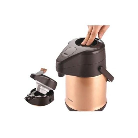 Zojirushi Stainless Steel Air Pot Tabletop 3.0L Wide Mouth Cold Copper SR-CC30-NZ