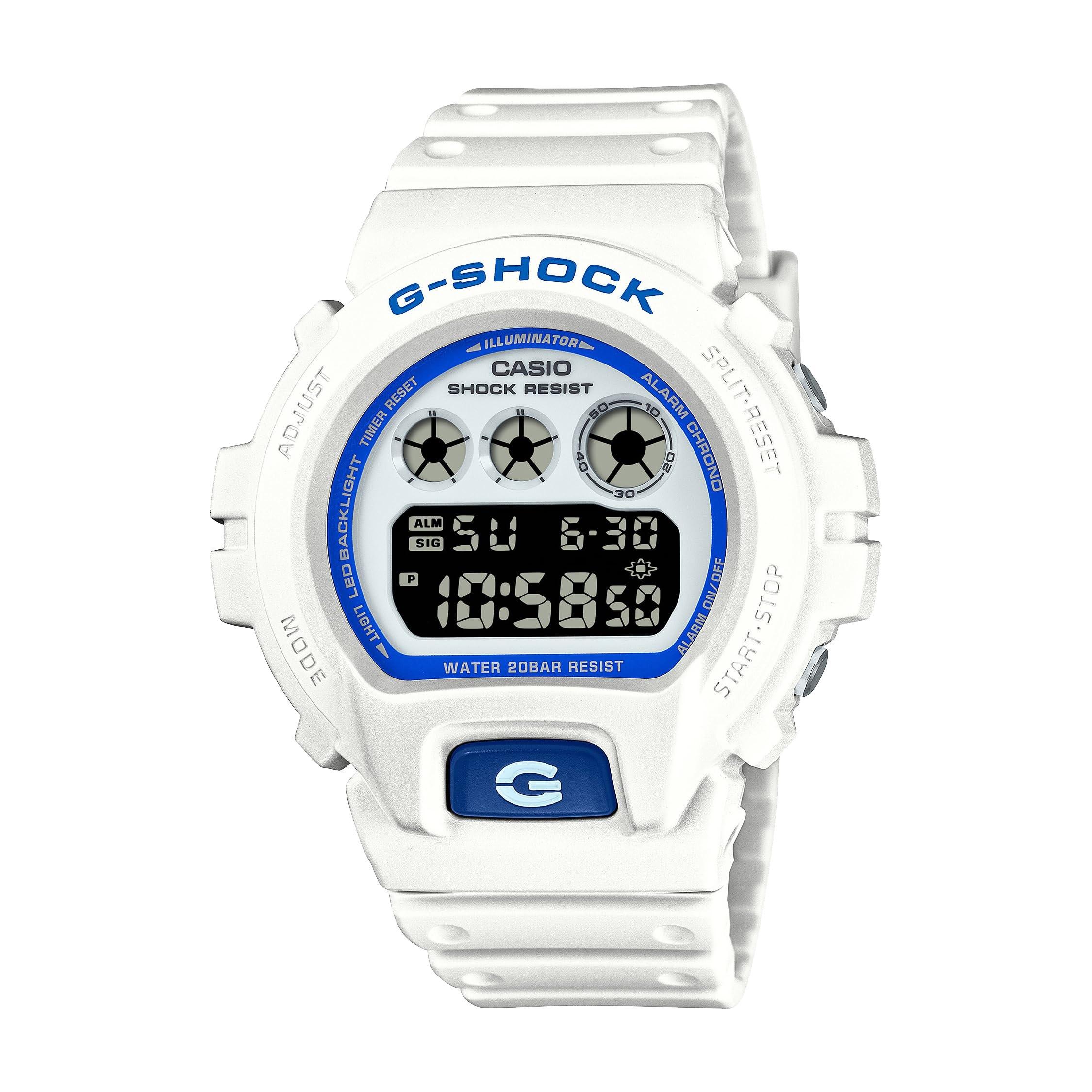 [Casio] G-Shock Watch [Domestic Genuine] HIDDEN GLOW SERIES web limited DW-6900HDS-7A1JF Men s White