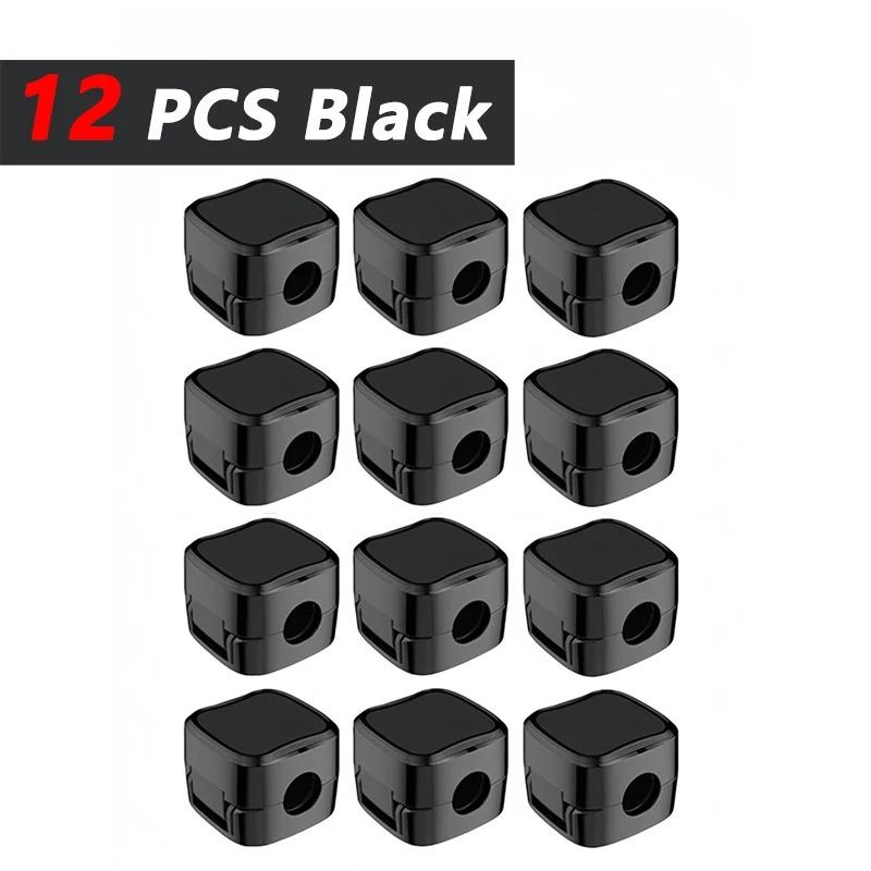 Cable Magnetic Clips Adjustable Cord Holder Adhesive Under Desk Mgmt Organizer For Home Office Car Wall Desktop Nightstand