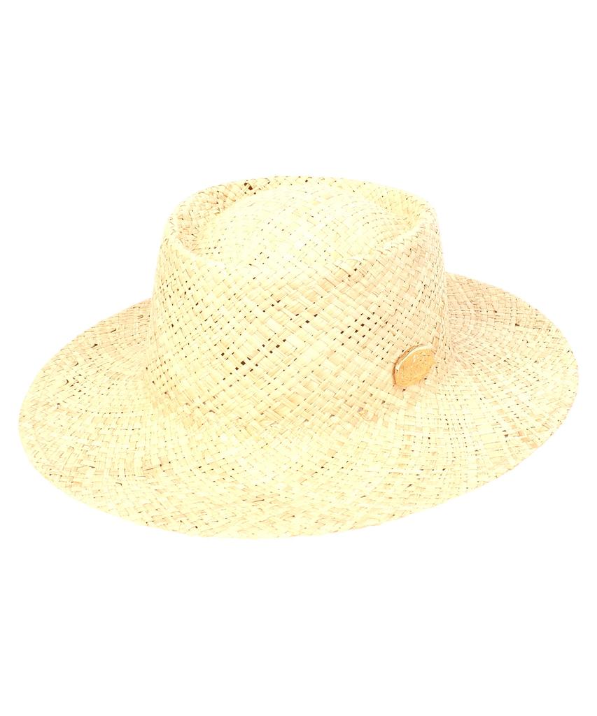 Yunibeosyeolkemiseuteuli Soft Raffia Home Panama Hat Panama Hat
