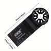oscillating tool saw blades S10, 10pcs blade for wood, plastic, soft metal cutting