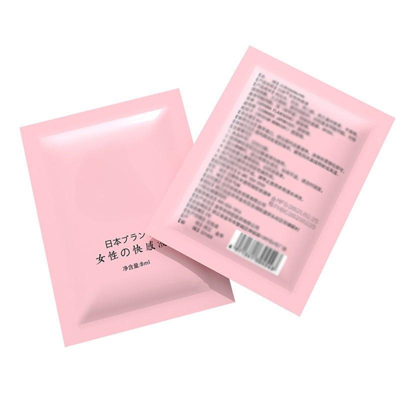 8ml Female Pleasure Enhancer Lubricant Sachet Liquid Orgasm Gel Lube Adult Sex Products