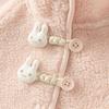 DAVE & BELLA Girls' Faux Shearling Hooded Winter Jacket