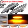 2Pcs LED Dynamic Car Turn Signal Lights For Mazda 5 CW 6 GH MX-5 ND RX-8 Car Side Marker Lights For Fiat 124 Spider Abarth