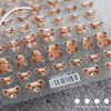 Manicure Accessories Self-Adhesive Decal Bear Nail Polish Sticker DIY Nail Art 3D Nails Sticker