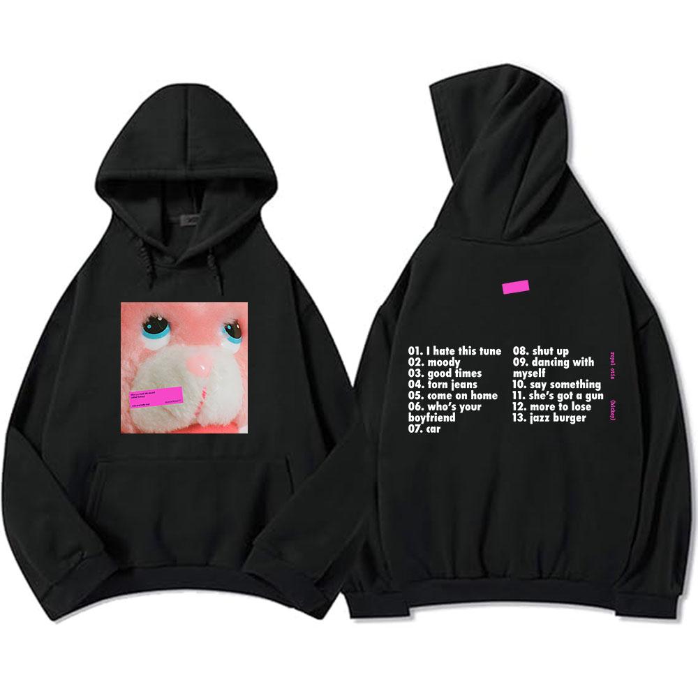 Royel Otis Hickey Hoodies Long Sleeve Autumn Male Sweatshirts Fashion Hooded Graphic Printing Pullovers Casual Fleece Men Hoodie