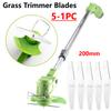1-1PCS 11CM Grass Trimmer Blade Electric Lawn Mower Saw Blade Replacement Metal Spare Mower Blade Garden Power Tool  Accessories