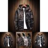 Hochwertige Wende Herren Jacken Mäntel Männlich Lässig Mit Kapuze Camouflage Windjacke Oberbekleidung