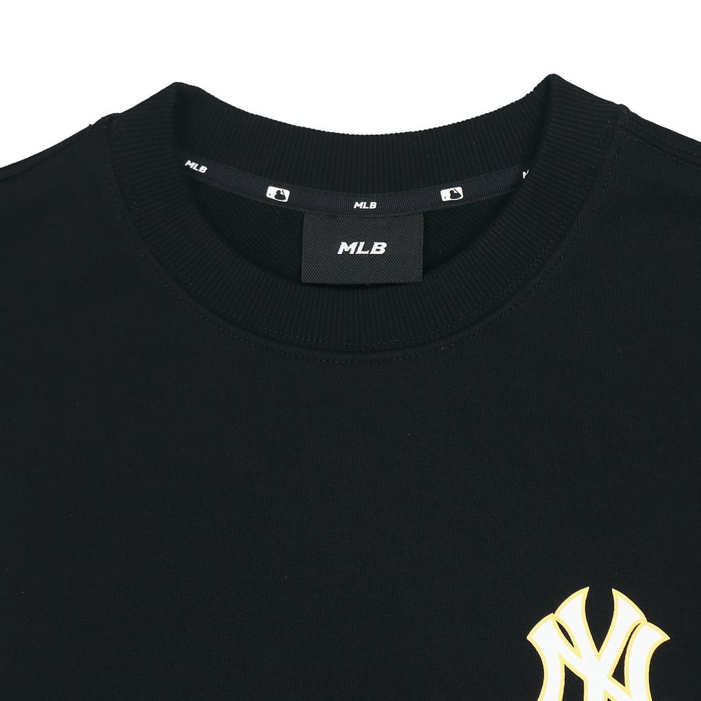 MLB X Disney Mlb X Disney Collaboration Sweatshirts Unisex Black Crew Neck Moderate Regular 3AMTD1114-50BKS