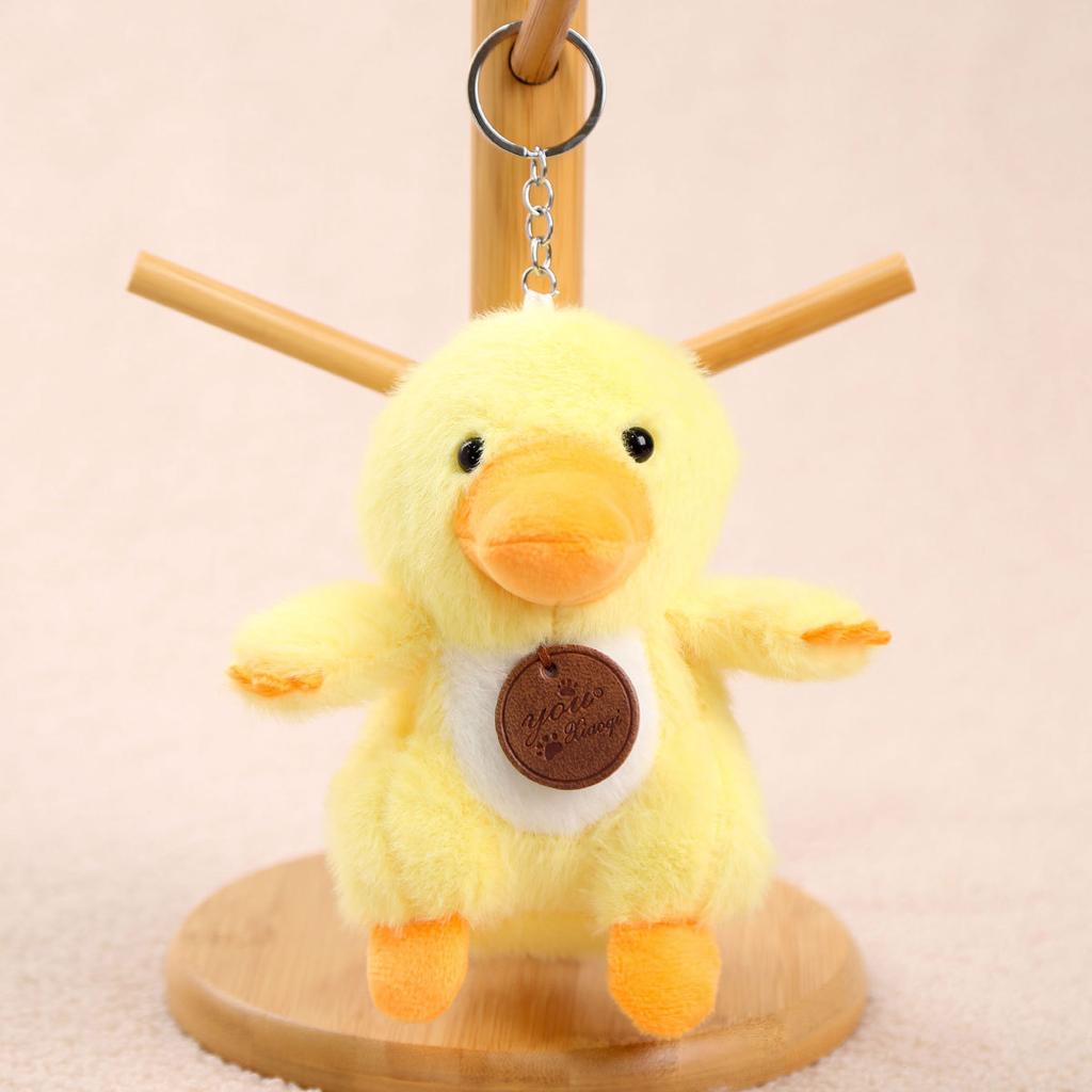 Cute Little Duck Plush Toy Doll Pendant Keychain Birthday Gift Girl Bag Pendant Doll
