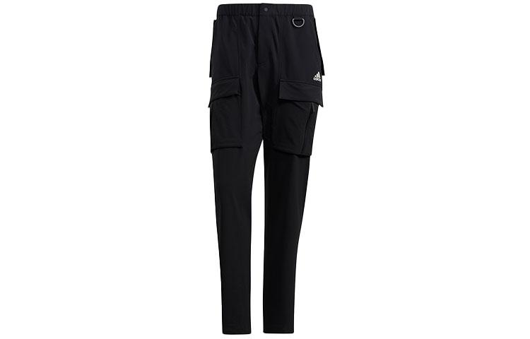 Adidas Knitted Sweatpants Men s Black Moderate Cargo Pants H13794 S