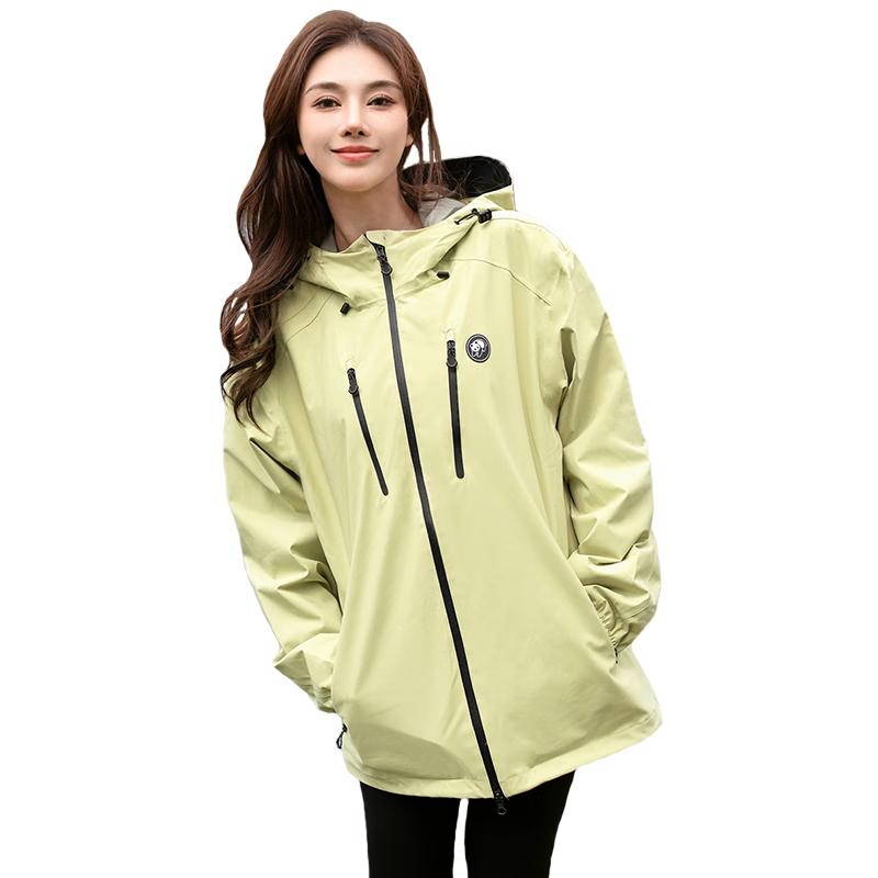 CAMEL Unisex Outdoor Windproof Waterproof Jacket A34BA31166 M